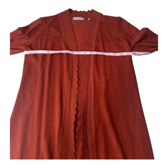 Stitch Fix: Evolution by Cyrus Davison Scallop Edge Cardigan in Colorado NWOT - Picture 11 of 14